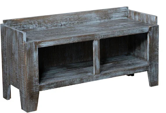 Gold Mine Boot Bench - Woodcraft Furniture