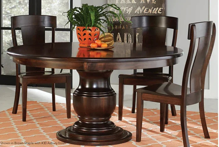 Ziglar Pedestal Table - Woodcraft Furniture