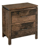 Maverick 2 Drawer Nightstand