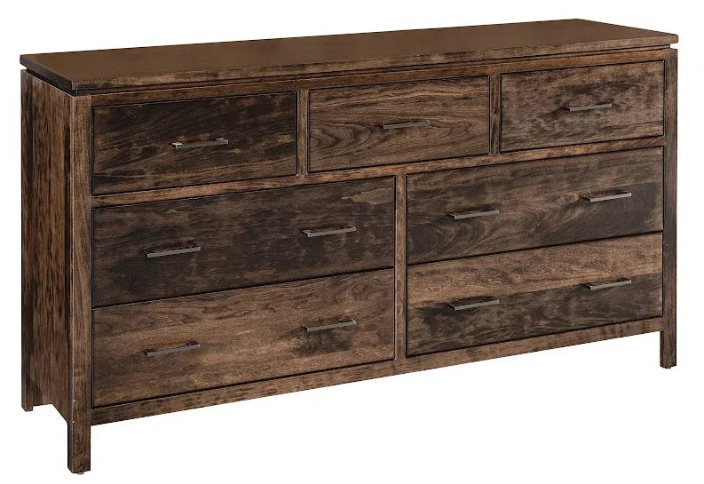 Maverick 7 Drawer Dresser - Woodcraft Furniture