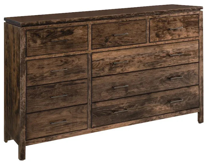 Maverick 9 Drawer Dresser - Woodcraft Furniture