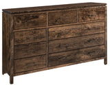 Maverick 9 Drawer Dresser - Woodcraft Furniture