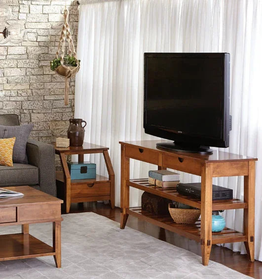 Simplicity TV Console - Woodcraft Furniture