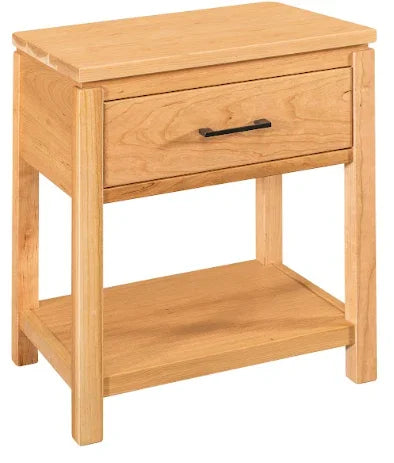 Maverick 1 Drawer Nightstand - Woodcraft Furniture