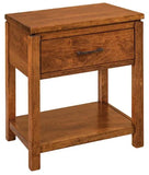Maverick 1 Drawer Nightstand - Woodcraft Furniture