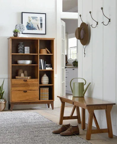 Simplicity Curio Cabinet - Woodcraft Furniture