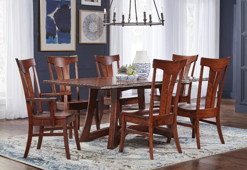 Tifton Trestle Table - Woodcraft Furniture