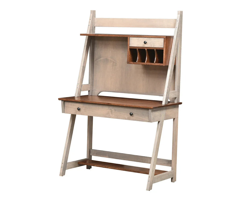 Timberline Desk & Hutch - Woodcraft Furniture