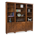 Alder Shaker Bookcase Wall Unit - 86" Wide