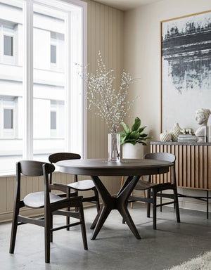West Newton Pedestal Table - Woodcraft Furniture