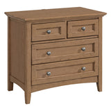 Mckenzie 4 Drawer Nightstand - Woodcraft Furniture 