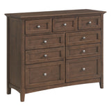 Mckenzie 9 Drawer Dresser - Woodcraft Furniture 