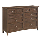 Mckenzie 10 Drawer Dresser - Woodcraft Furniture 