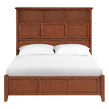 Mckenzie Bookcase Storage Bed - Woodcraft Furniture 