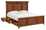 Mckenzie Grand Storage Bed - Woodcraft Furniture 