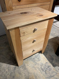 Clearance - Lincoln 3 Drawer Nightstand