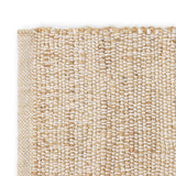 · REDEARTH · Jute Cotton Area Rug - 8'x10' Rectangular Rug, Sustainable Handwoven, Non-Shedding, Soft & Durable – Reversible, Neutral Tones for Home Décor in Living Room, Dining Room, Bedroom