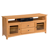 Alder Shaker TV Console - Woodcraft Furniture 