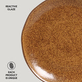 Organic Stoneware Dijon Dinner Plate, 10.4"