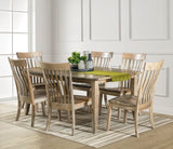 Boat Shape Table & Nathan Chair Dining Set