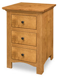 Canton 3 Drawer Nightstand