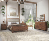 elite Woodworking modern bedroom collection solid wood American made custom finished
