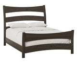 elite woodworking Providence Valley Bed solid wood American made bed frame custom finished