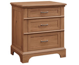 Plymouth 3 Drawer Nightstand