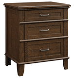 Plymouth 3 Drawer Nightstand