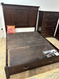 Clearance - Hamilton Queen Storage Bed