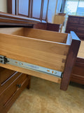 Clearance - McKenzie 3-Drawer Wide Nightstand