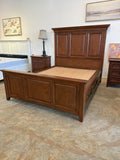 Clearance - McKenzie Queen Grand Storage Bed