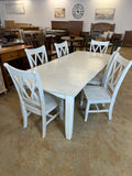 Clearance - Chalk & White Table Set