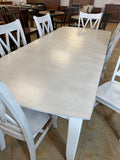 Clearance - Chalk & White Table Set