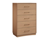 Java 5 Drawer Tall Chest