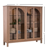Alexander 4 Door Curio Cabinet
