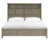 Mckenzie Bookcase Storage Bed - Woodcraft Furniture 