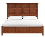 Mckenzie Bookcase Storage Bed - Woodcraft Furniture 