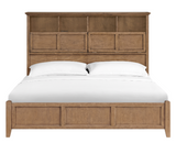 Mckenzie Bookcase Storage Bed - Woodcraft Furniture 