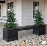 Garden Outdoor Plant Stand Bench