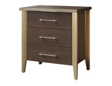 Uptown 3 Drawer Nightstand