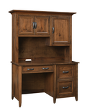 Ventura Single Pedestal Desk - Woodcraft Furniture 