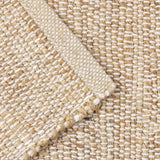 · REDEARTH · Jute Cotton Area Rug - 8'x10' Rectangular Rug, Sustainable Handwoven, Non-Shedding, Soft & Durable – Reversible, Neutral Tones for Home Décor in Living Room, Dining Room, Bedroom