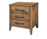 Brinkly 3 Drawer Nightstand