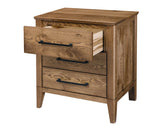 Brinkly 3 Drawer Nightstand