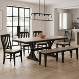 Carmel / Brookhaven Trestle Table Set