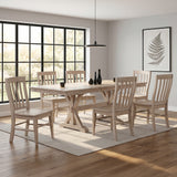 Carmel / Brookhaven Trestle Table Set