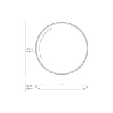 Bio Stoneware Seiva Dinner Plate, 10.8"