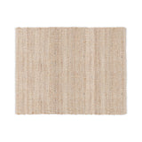 · REDEARTH · Jute Cotton Area Rug - 8'x10' Rectangular Rug, Sustainable Handwoven, Non-Shedding, Soft & Durable – Reversible, Neutral Tones for Home Décor in Living Room, Dining Room, Bedroom