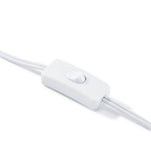 Crmc Lamp White w/White Shade